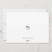 Carte de voeux Femme Anniversaire Merci (Dos)