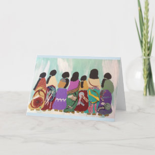 Carte de voeux Femmes de toutes les possibilités