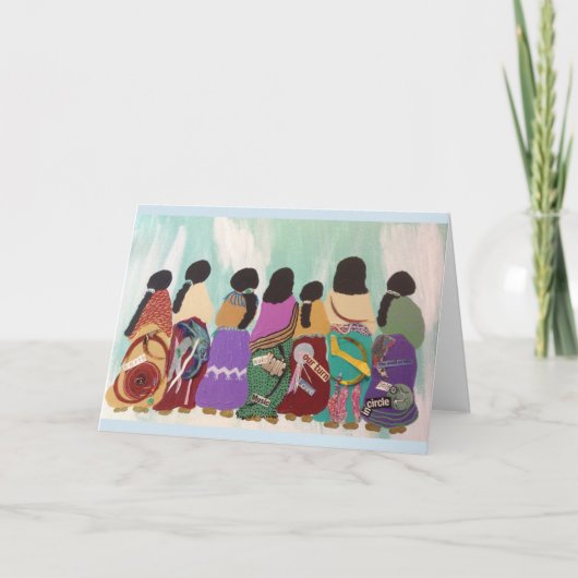 Carte de voeux Femmes de toutes les possibilités (Devant)