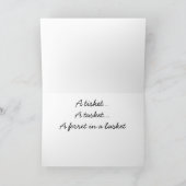 Carte de voeux Ferret (Intérieur)