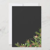 Carte de voeux Festive (Dos)