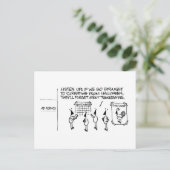 Carte de vœux festive (Debout devant)