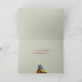 Carte de voeux festive (Intérieur)