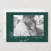 Carte de vœux festive avec confettis joyeux (Devant)