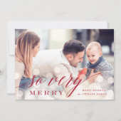 Carte de vœux festive avec effet Bokeh | Photo (Devant)