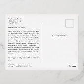 Carte de vœux festive Confetti Joyeux Photo (Verso)