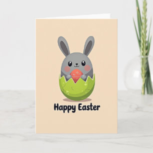 Carte de vœux festive de créature mignonne