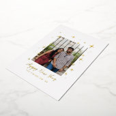 Carte de vœux festive de nouvel an Dancing Stars (Rotation)