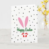 Carte de vœux festive de printemps (Fleur jaune)