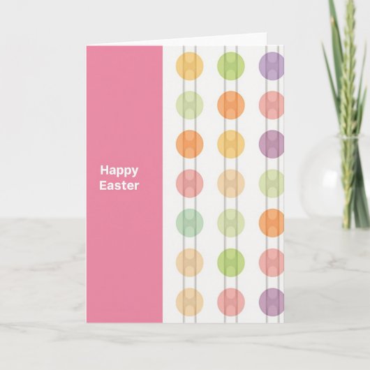 Carte de vœux festive de printemps (Devant)