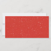 Carte de vœux festive Instantané Sentiments Joyeux (Dos)