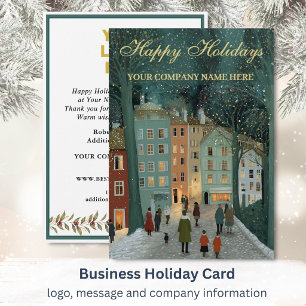 Carte de vœux festive pour entreprise 2027
