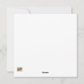 Carte de vœux festive pour le Nouvel An 2025 (Dos)