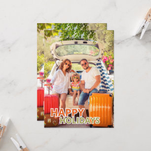 Carte de vœux festive pour les Fêtes