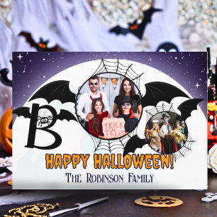 Carte de voeux festive pour un Halloween amusant