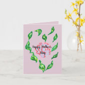 Carte de vœux Fête des Mères (Fleur jaune)