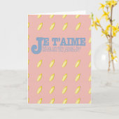 Carte de vœux Fête des mères - Endives (Fleur jaune)