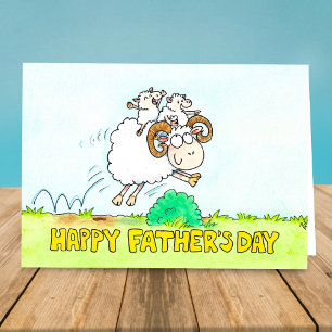Carte de voeux fête des pères