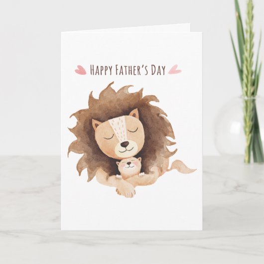 Carte de voeux fête des pères (Devant)