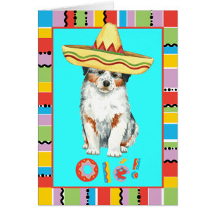 Carte de voeux Fiesta Aussie