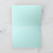 Carte de voeux fille des années 1920 (Intérieur)