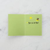 Carte de voeux Firefly Encouragement (Intérieur)