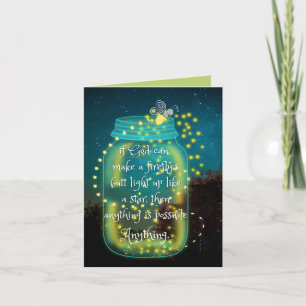 Carte de voeux Firefly Encouragement