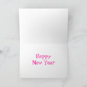 Carte de voeux Firework '2012' (Intérieur)