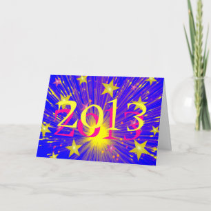 Carte de voeux Firework '2013'