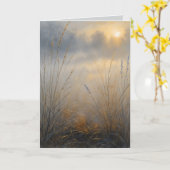 Carte de vœux First Light Kin Devenir (Fleur jaune)