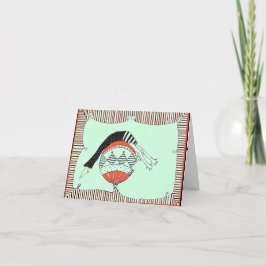 Carte de vœux Fitness (Devant)