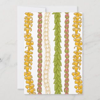 Carte de vœux fixe Puakenikeni Lokelani Pikake Mai