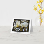 Carte de voeux fixe Yulan Magnolia (Fleur jaune)