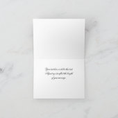 Carte de voeux fixe Yulan Magnolia (Intérieur)