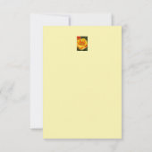 Carte de voeux Flat Tulips Spring (Dos)