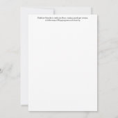 Carte de vœux flétan (Dos)