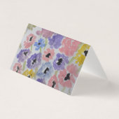 Carte de voeux Fleur sauvage (Back)