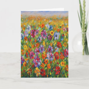 Carte de voeux Fleurs 3
