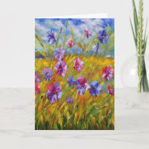 Carte de voeux Fleurs 5