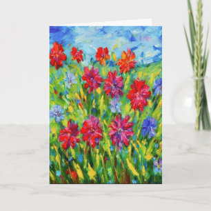 Carte de voeux Fleurs 6