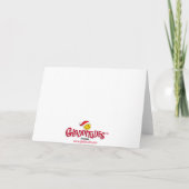 Carte de vœux flocon de neige (Dos)