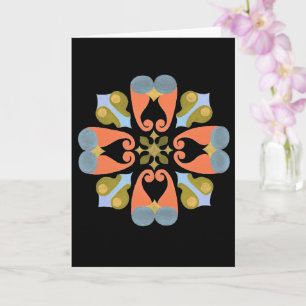 Carte de voeux Floral