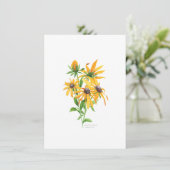 Carte de voeux Floral Design (Debout devant)