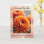 Carte de vœux Floral Shimmer (Fleur jaune)