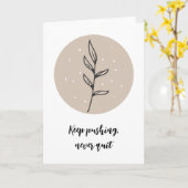 Carte de vœux florale de style boho avec un design (Fleur jaune)