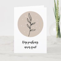 Carte de vœux florale de style boho avec un design
