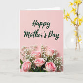 Carte de vœux florale pastel (Fleur jaune)