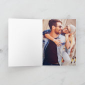 Carte de vœux florale pour le Nouvel An | Carte de (Intérieur)