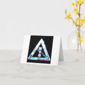 Carte de voeux FLOSSTRADAMUS (Fleur jaune)