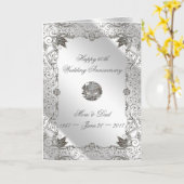 Carte de voeux Flourish Diamond 60e Anniversaire (Fleur jaune)